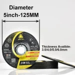 دیسک سنگ زنی مرکزی فرورفته برای پرداخت - تصویر 3