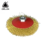 برس سیم چین دار 4 اینچی فولادی M14 - تصویر 4