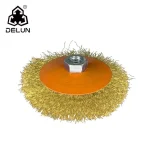 برس سیم چین دار 4 اینچی فولادی M14 - تصویر 3