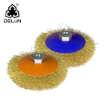 برس سیم چین دار 4 اینچی فولادی M14 - تصویر 6