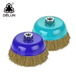 سیم برس فولادی چین دار 4 اینچی M14