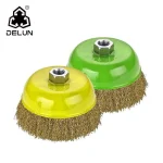 سیم برس فولادی چین دار 4 اینچی M14 - تصویر 4