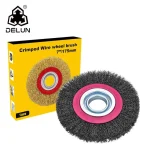 برس سیمی گرد فولادی چین دار - تصویر 6