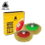 چرخ برس سیمی چین دار - تصویر 4